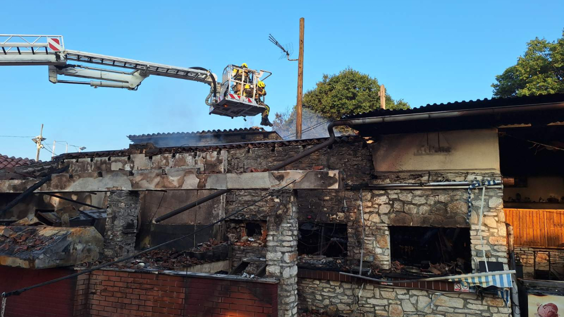 Plamen iz kante progutao restoran u Vabrigi – šteta stotine tisuća eura!
