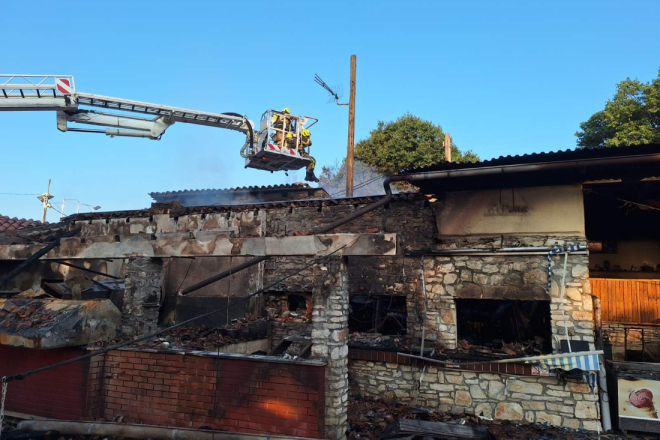 Plamen iz kante progutao restoran u Vabrigi – šteta stotine tisuća eura!