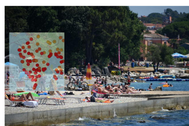 Hrvatska na vrhuncu toplinskog vala, u Istri već u 8 ujutro 31 °C
