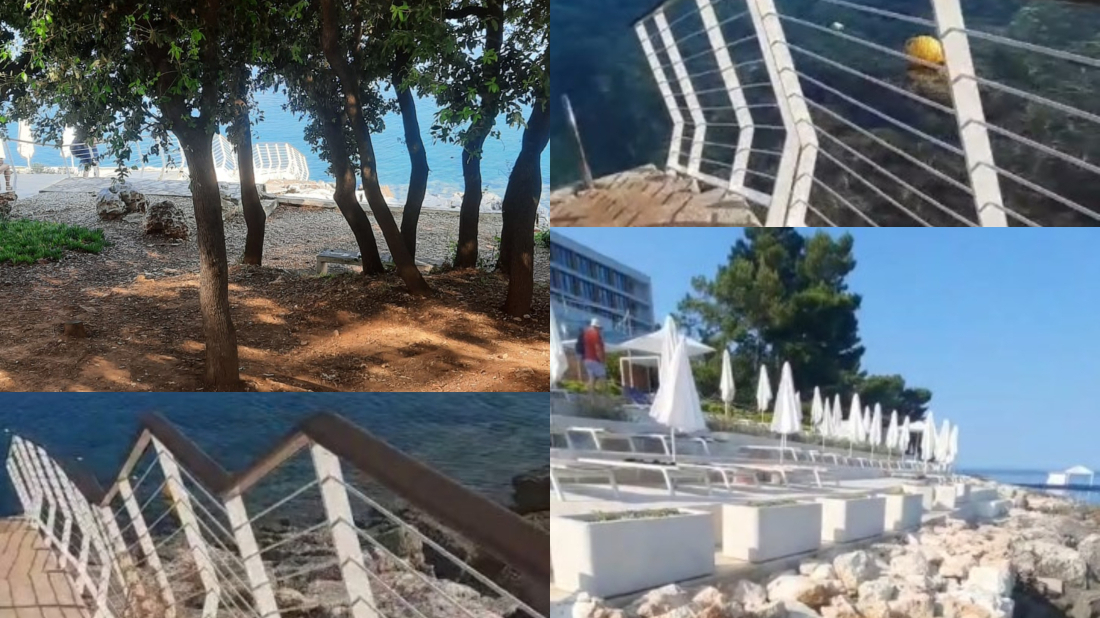 Novi slučaj okupacije pomorskog dobra u Puli