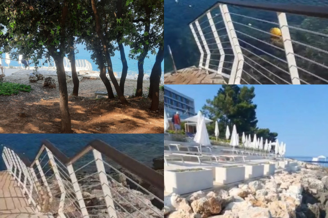 Novi slučaj okupacije pomorskog dobra u Puli