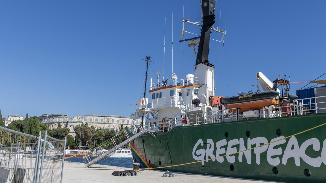 Greenpeaceov Arctic Sunrise stigao u Pulu: Legendarni brod otvoren za javnost