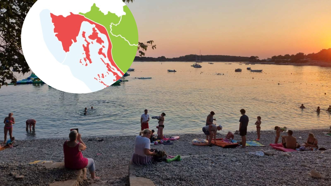 Istra danas i sutra u crvenom: DHMZ izdao upozorenje zbog velikih vrućina