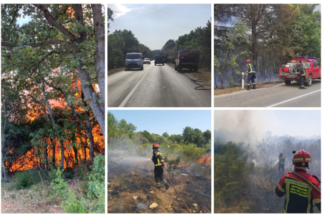 Prije točno tri godine izbio je veliki požar kod Bala, gasilo ga je 50 heroja i dva kanadera