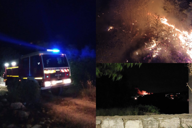 Noćas gorjelo kod Bala, opožareno oko šest tisuća kvadrata