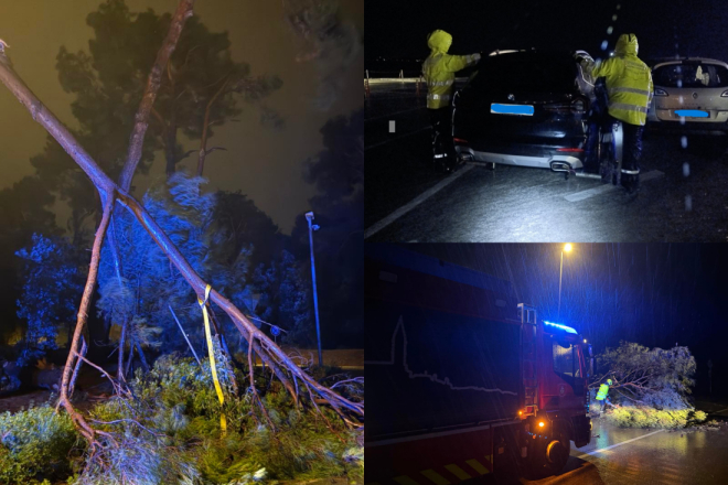 Rovinjski vatrogasci ponovno intervenirali nakon nevremena, građani ostavili automobile na Valdibori
