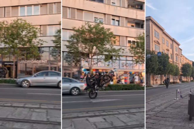Mladić divljao motociklom na pulskoj rivi – policija ga brzo našla