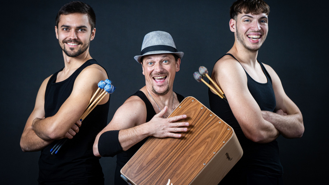 Sudar Percussion Trio nastupa na rovinjskom Baromus Festivalu