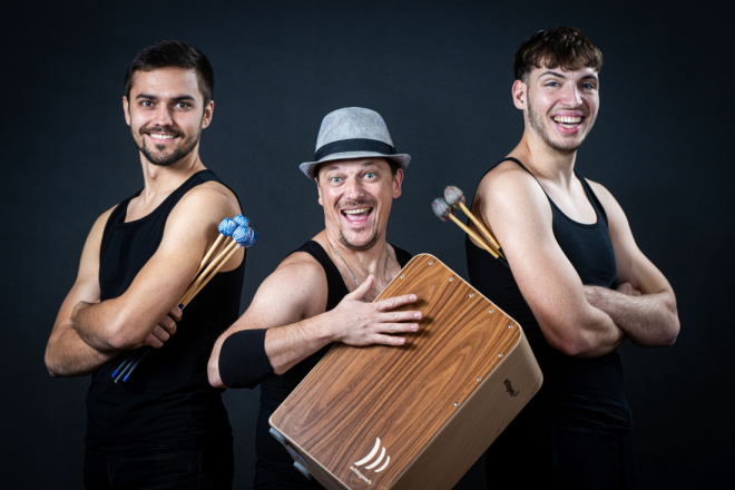 Sudar Percussion Trio nastupa na rovinjskom Baromus Festivalu