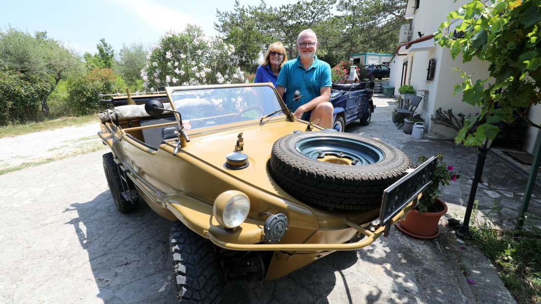 Zaboravljeno vozilo povijesti: Schwimmwagen iz Drugog svjetskog rata nalazi se kraj Grožnjana