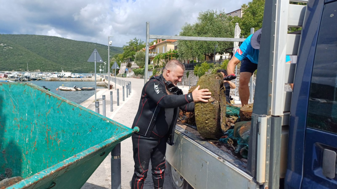 More nije kanta za smeće! Natura Histrica uklanja otpad s dna istarskog podmorja