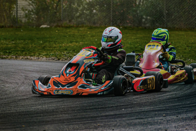 Eva i Noa iz Istra racing teama uspješni na karting natjecanju u Drnju