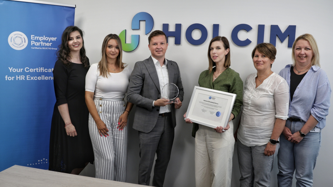 Holcim zadovoljio standarde za prestižni Poslodavac Partner certifikat