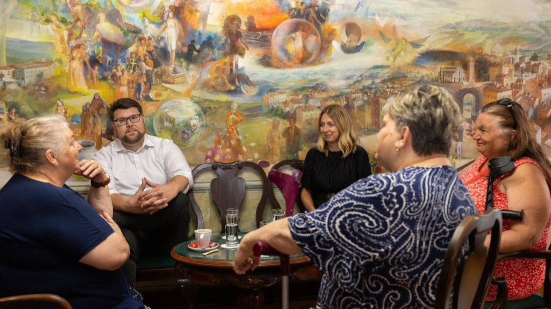 Udruga žena braniteljica Domovinskog rata Pule na prijemu kod gradonačelnika