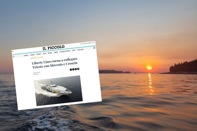 Talijanski ''Il Piccolo'' piše o povratku brzih brodskih linija između Trsta i Istre
