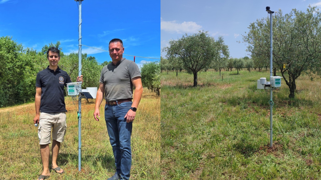 Općina Kaštelir-Labinci postavila tri moderne meteorološke stanice za lokalnu poljoprivredu
