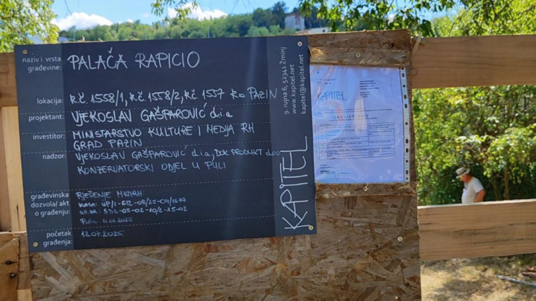 U tijeku je obnova povijesne palače Rapicio: Nijemi svjedok prošlosti dobiva novi život!