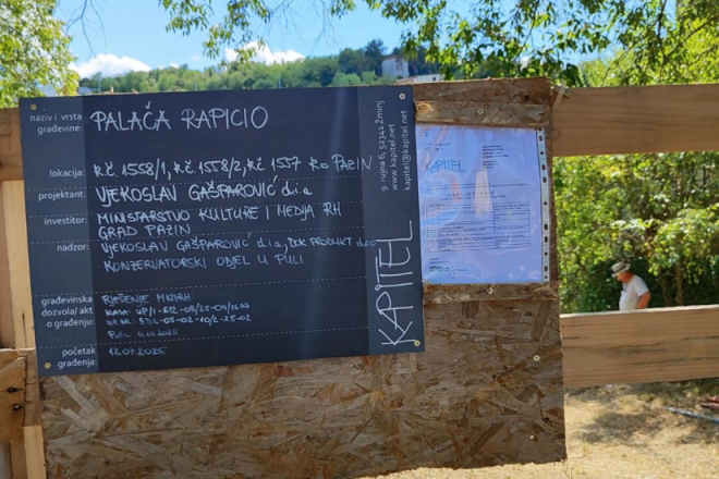 U tijeku je obnova povijesne palače Rapicio: Nijemi svjedok prošlosti dobiva novi život!