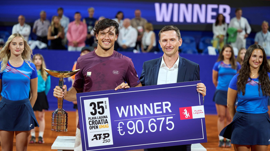 Plava Laguna Croatia Open Umag: Luciano Darderi dominantno do naslova pobjednika Umaga!