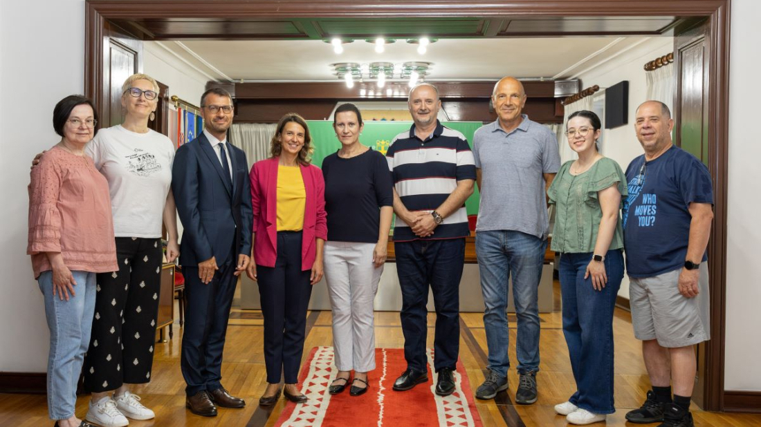 Kanadska klapa Kartolina u posjetu Puli na poziv klape Teranke