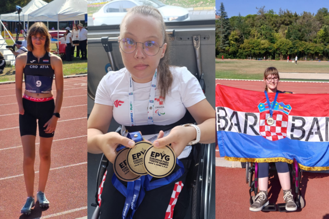 Briljirale na Europskom prvenstvu: Marić, Novosel i Diminić predvodile hrvatske paraatletičare do osam medalja