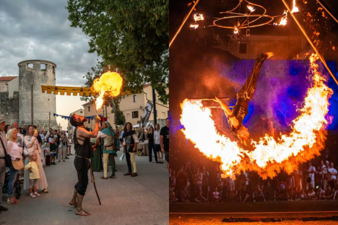 Spektakularnim otvorenjem započeo je 13. Srednjovjekovni festival u Svetvinčentu!