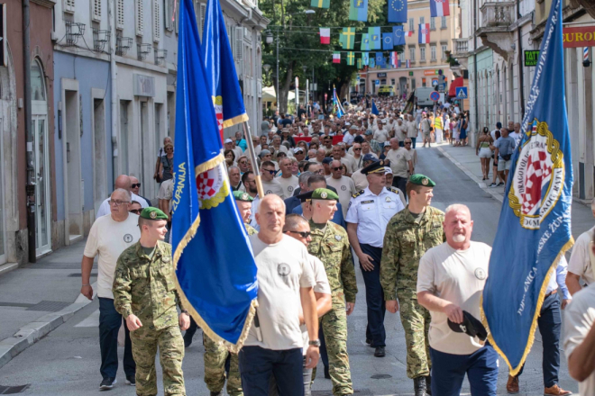 Ovog utorka u Puli 13. Mimohod branitelja Istarske županije