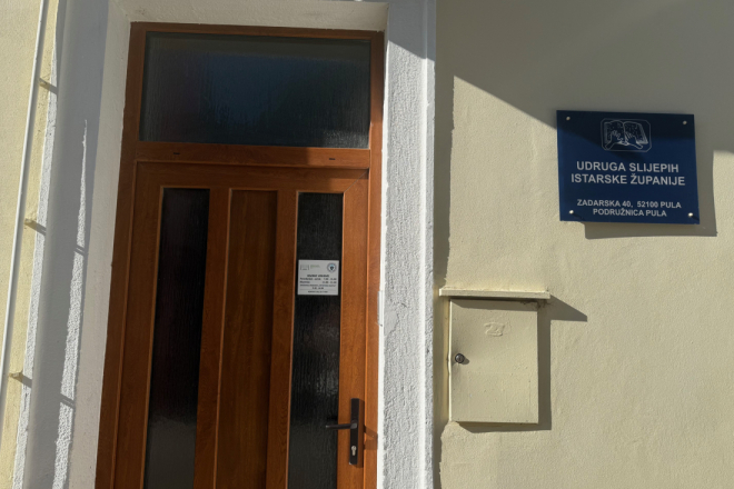Udruga slijepih Istarske županije primila vrijednu donaciju iz SAD-a