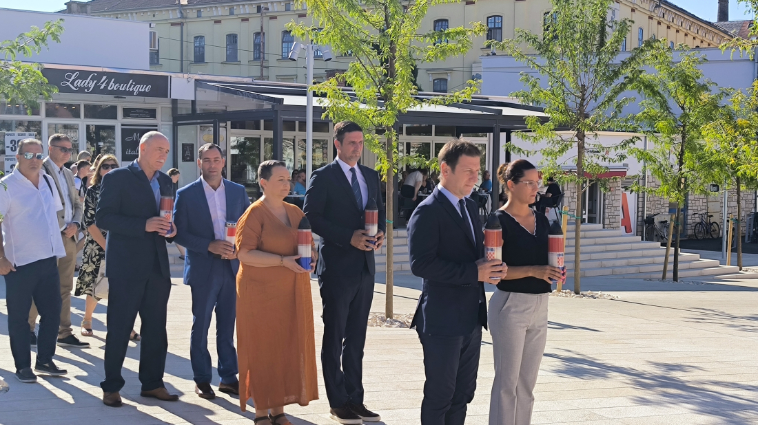U Rovinju održane komemoracije uoči Dana pobjede i domovinske zahvalnosti te Dana hrvatskih branitelja