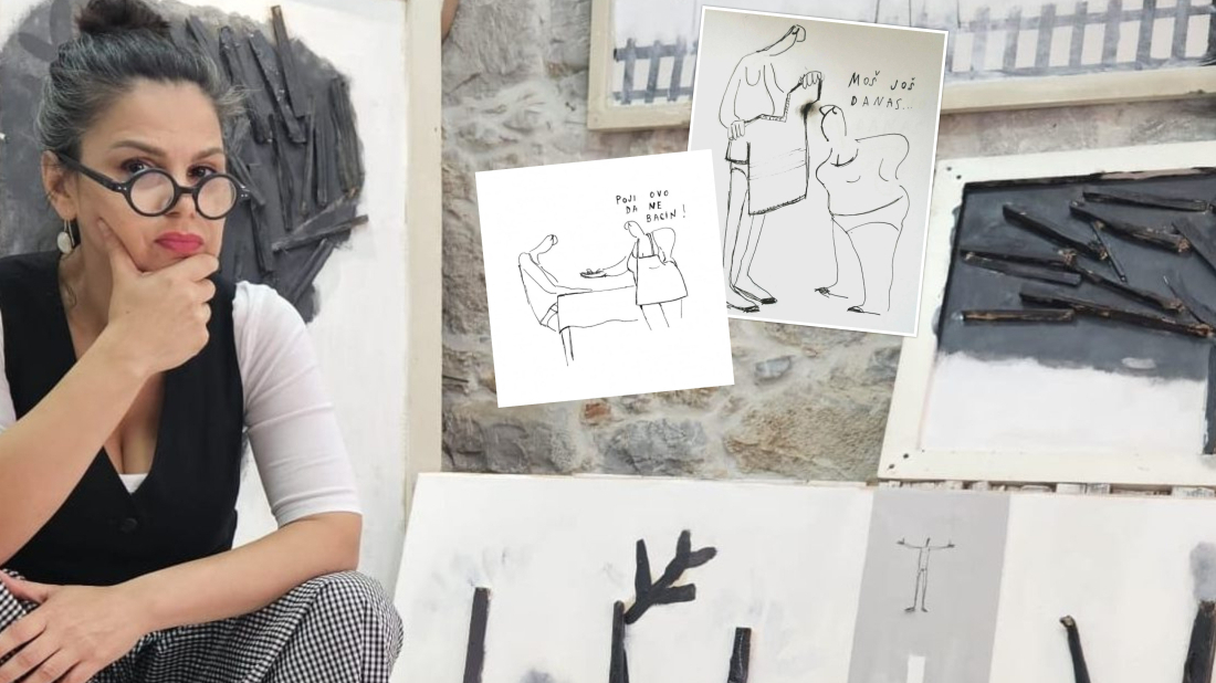Književnost, film i likovna umjetnost: Večer u Brtonigli uz akademsku slikaricu Tisju Kljaković Braić