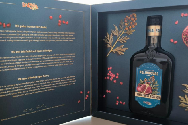 Stoljeće tradicije u jednoj boci: Darna predstavila Pelinkovac Centennial s dodatkom okusa nara!