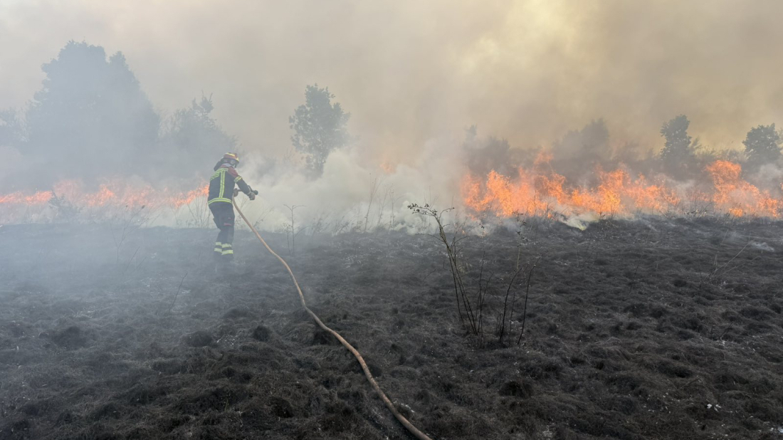 Kod sela Montovani izbio požar zbog spaljivanja raslinja, Općina Pićan uputila upozorenje mještanima