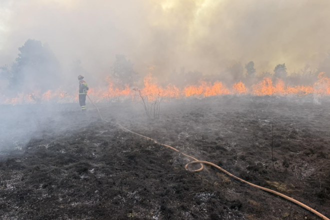 Vatrogasci će noćas dežurati na sva tri požarišta - kod Žminja, Barbana i Marčane!