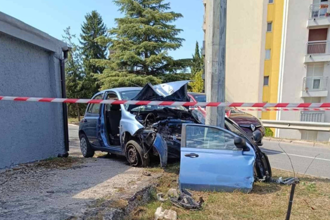 U prometnoj nesreći u Pazinu ozlijeđena jedna osoba