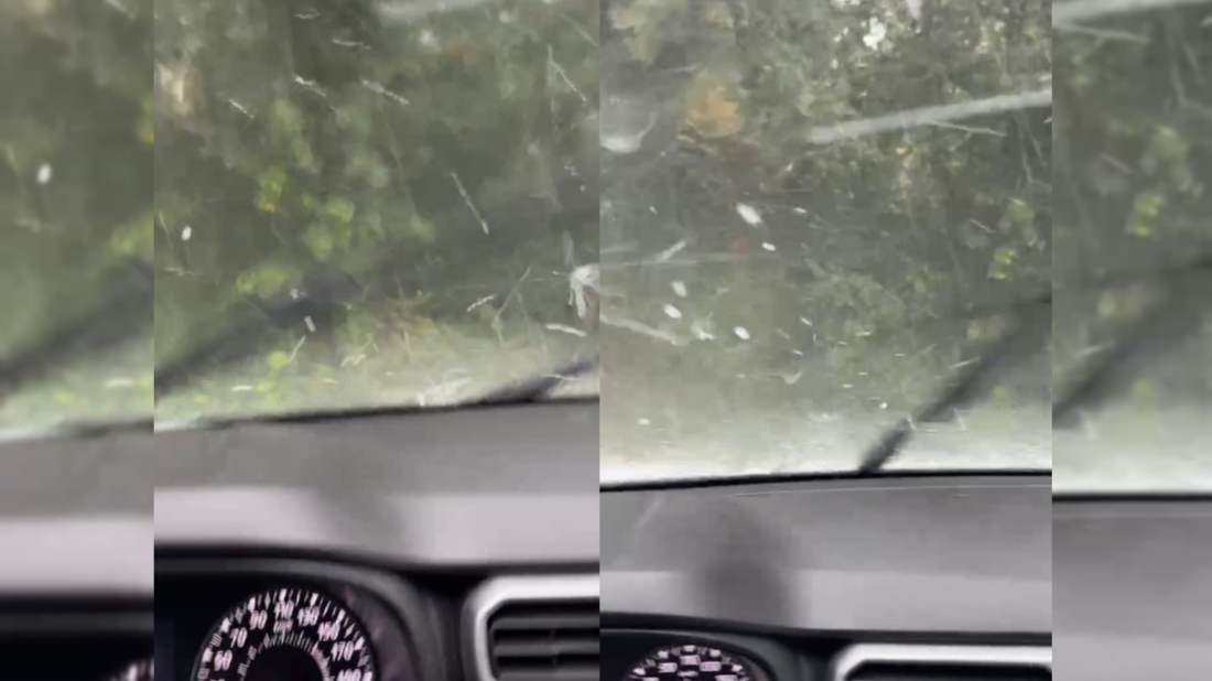 U Istru stigla promjena vremena, Tinjan i Kringu pogodila jaka tuča!