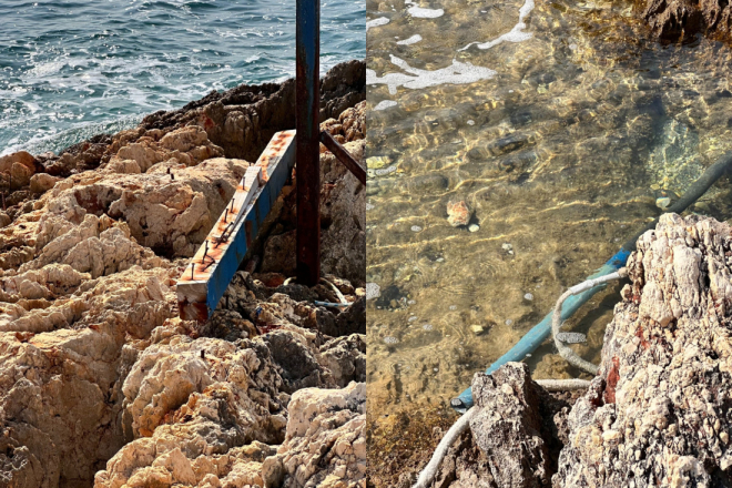 Na plaži u Poreču metalni klinovi, daske s čavlima i drugi otpad! Zelena Istra traži hitnu reakciju