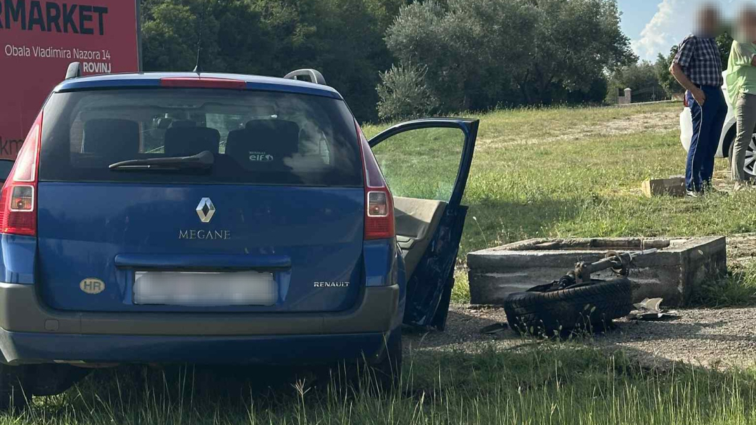 Na Turnini u Rovinju došlo do prometne nesreće