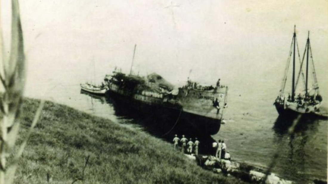 ISTRA SE PRISJEĆA TRAGEDIJE Tijekom paljbe zrakoplova na parobrod San Marco poginulo 150 osoba