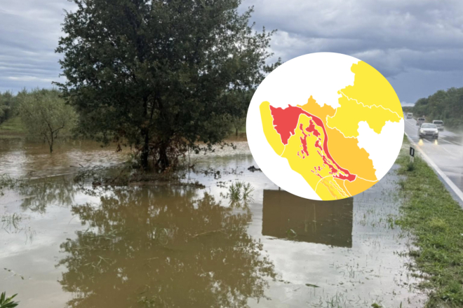DHMZ izdao upozorenje: Pijavice, bujične poplave i olujan vjetar, evo kada stiže smirivanje