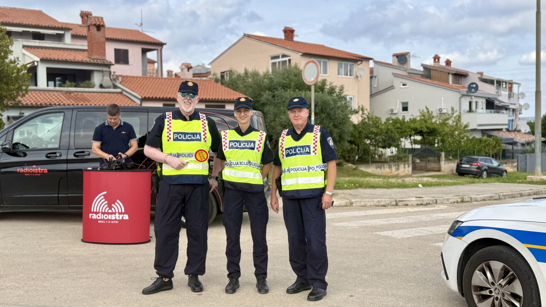 Radio Istra i Policijska uprava istarska započele s edukativno-prometnom kampanjom pod nazivom 'Radio patrola'