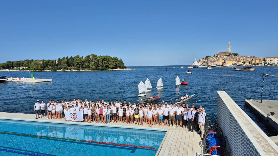 U Rovinju dvjestotinjak učenica i učenika obilježilo Hrvatski olimpijski dan