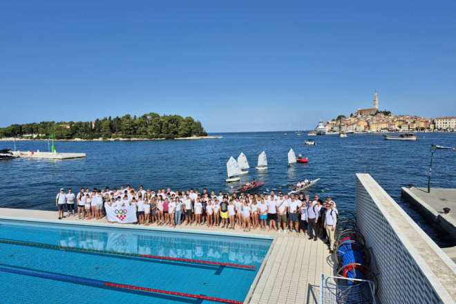 U Rovinju dvjestotinjak učenica i učenika obilježilo Hrvatski olimpijski dan