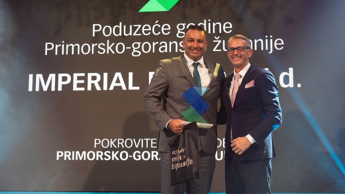 Imperial Riviera dobitnik nagrade Bilanca uspjeha 2025.