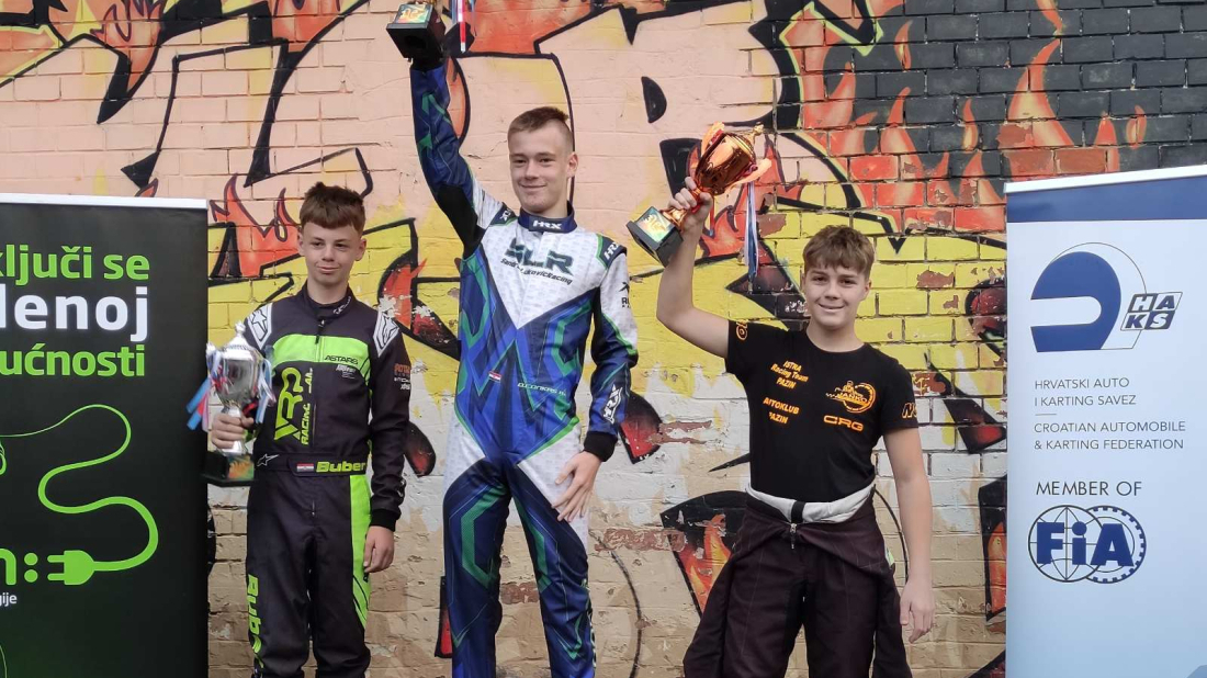 Noa Janko treći u Virovitici, Istra Racing Team Pazin šesti među klubovima