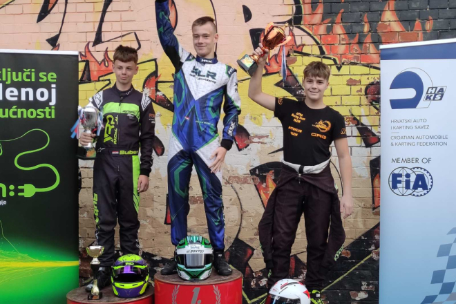 Noa Janko treći u Virovitici, Istra Racing Team Pazin šesti među klubovima