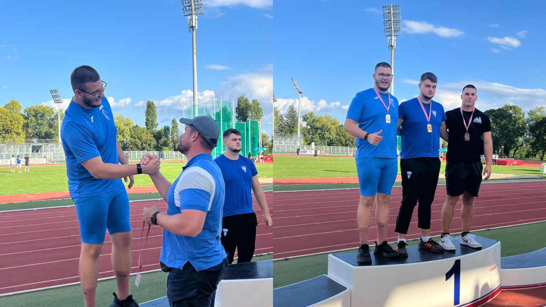 Puležan Luka Jurić je viceprvak Hrvatske u bacanju kladiva!