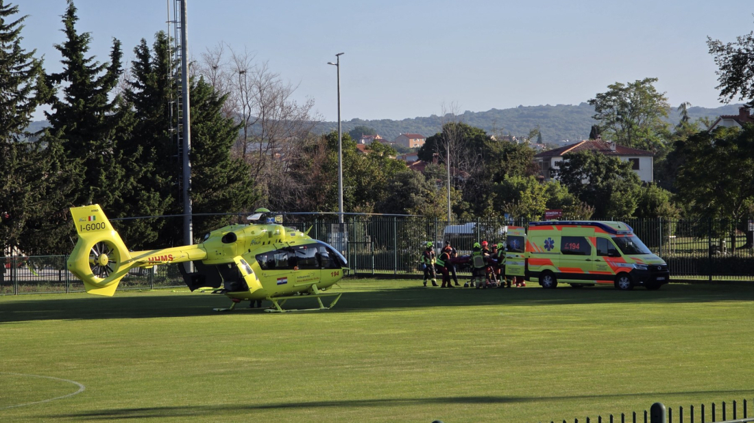 Vižinada: Stranac zadobio teške opekline tijekom paljenja plinskog plamenika, helikopterom prevezen u KBC Rijeka!
