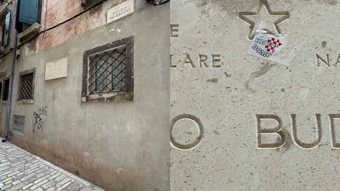 Nakon uništavanja spomenika u Hrbokima, ustaški i fašistički simboli osvanuli i u Rovinju!