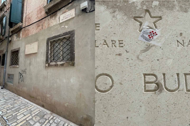 Nakon uništavanja spomenika u Hrbokima, ustaški i fašistički simboli osvanuli i u Rovinju!