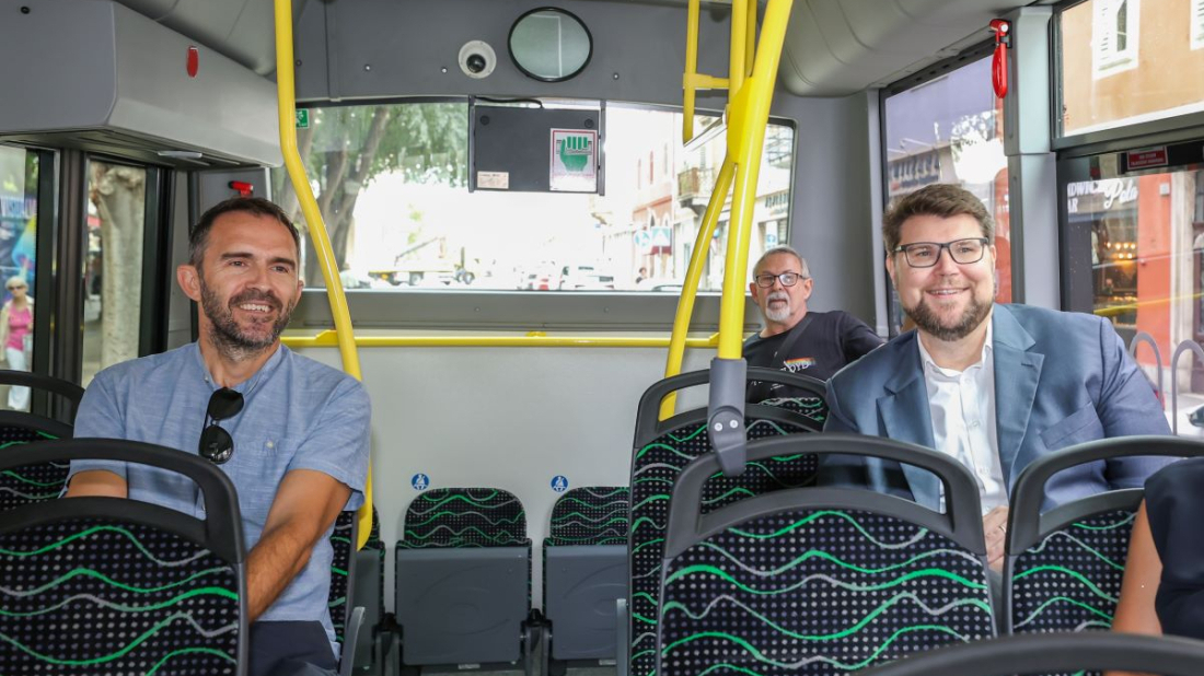 Pula: Promotivnom vožnjom električnim autobusom obilježen Dan bez automobila